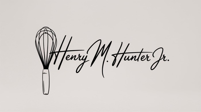 Henry M. Hunter Jr. signature